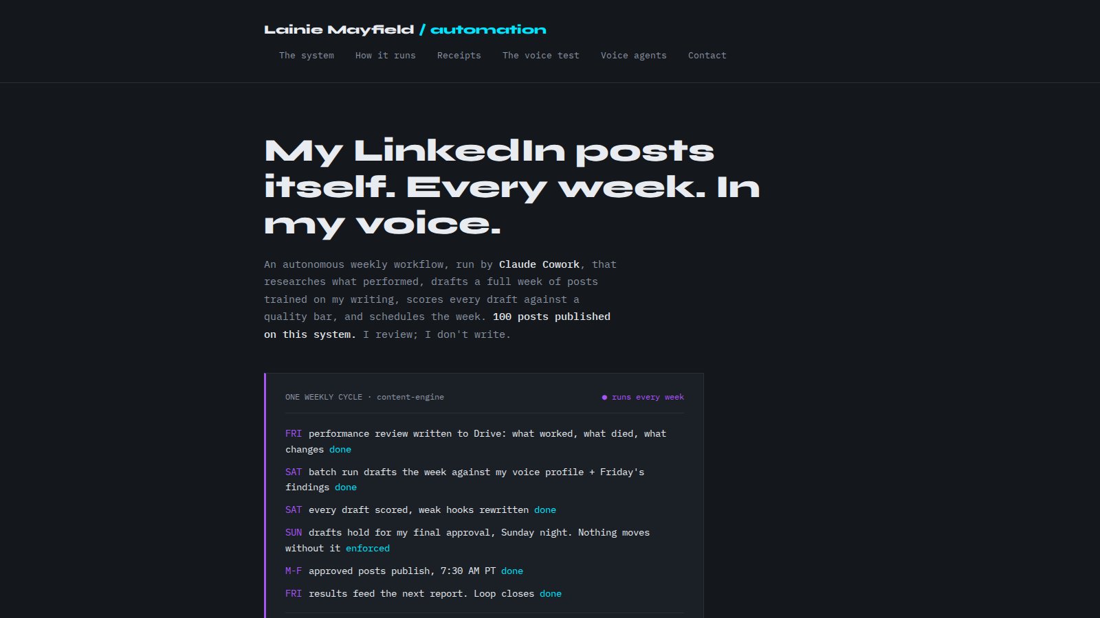 LinkedIn Content Engine
